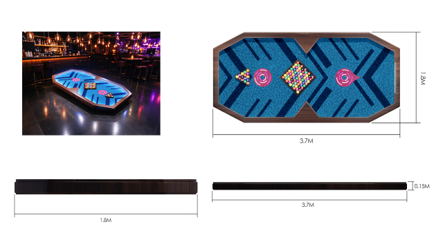 Billiard Golf Hole – Indoor Mini Golf Hole