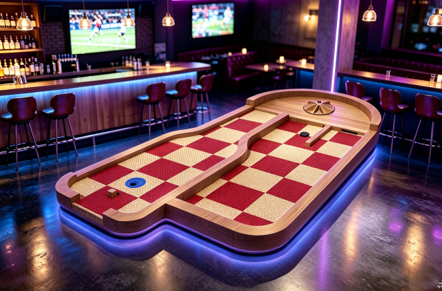 Lucky Disc Golf Hole – Indoor Mini Golf Hole