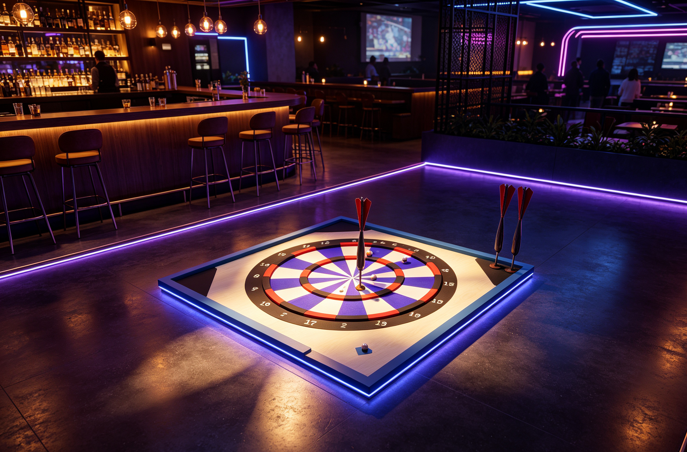 Darts Golf Hole – Indoor Mini Golf Hole