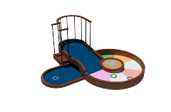 Cyclone Spin Hole – Indoor Mini Golf Hole