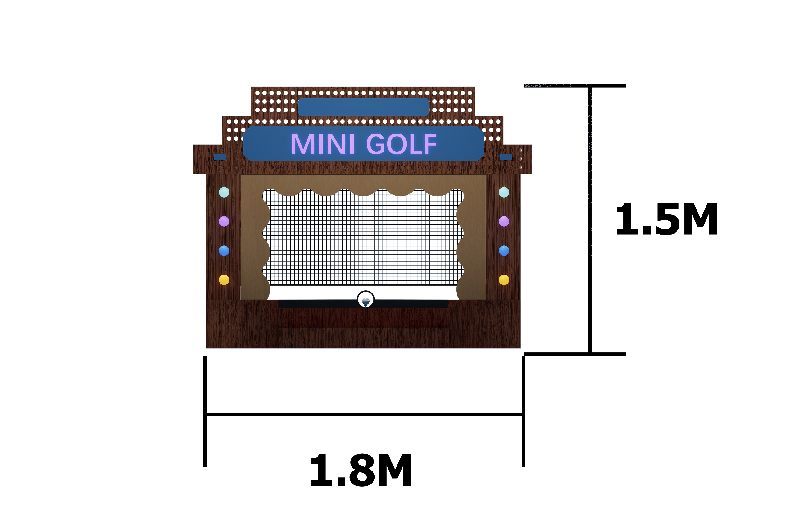 Golf Treasure Hunt Hole – Indoor Mini Golf Hole