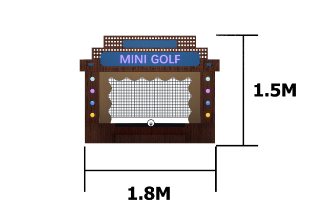 Golf Treasure Hunt Hole – Indoor Mini Golf Hole