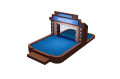 Golf Treasure Hunt Hole – Indoor Mini Golf Hole