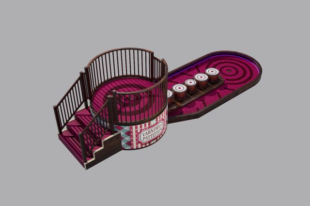 Interstellar Crossing Golf Hole – Indoor Mini Golf Hole