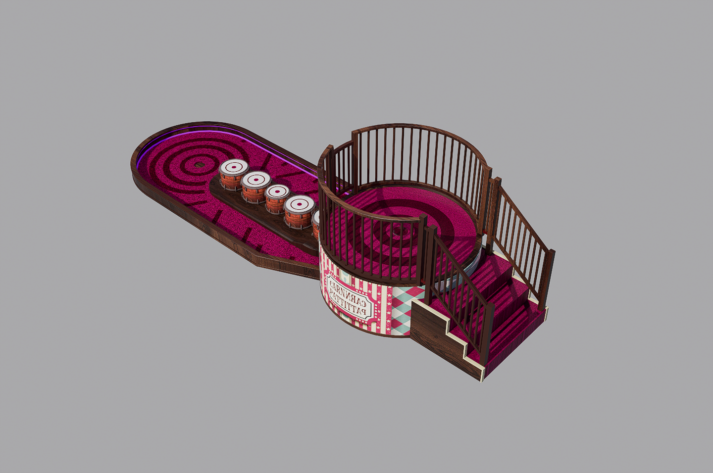Interstellar Crossing Golf Hole – Indoor Mini Golf Hole