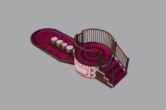 Interstellar Crossing Golf Hole – Indoor Mini Golf Hole