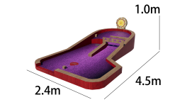 Balance Challenge Golf Hole – Indoor Mini Golf Hole