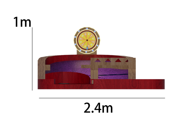 Balance Challenge Golf Hole – Indoor Mini Golf Hole