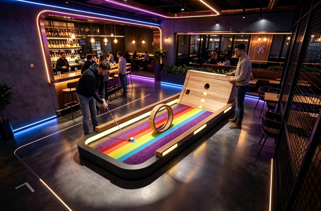Golf Parkour Hole – Indoor Mini Golf Hole