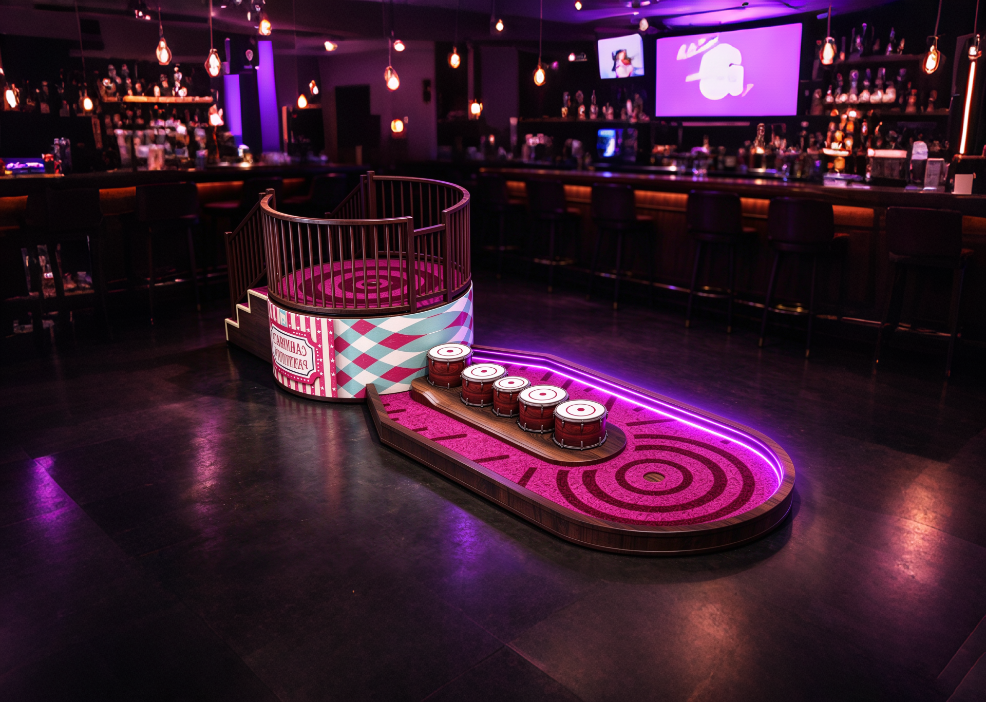 Interstellar Crossing Golf Hole – Indoor Mini Golf Hole
