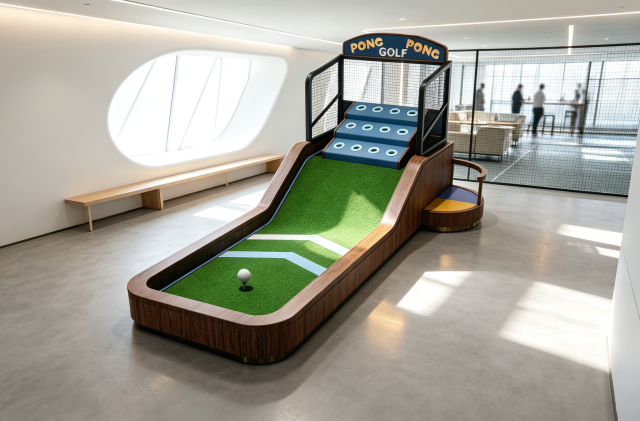 Beer Pong Golf Hole – Indoor Mini Golf Hole
