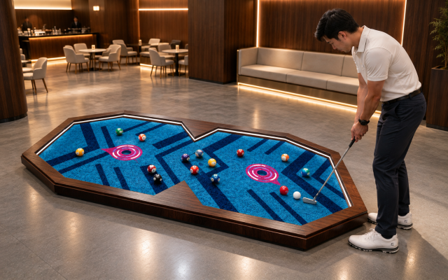 Billiard Golf Hole – Indoor Mini Golf Hole