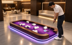 Cube Maze Golf Hole – Indoor Mini Golf Hole