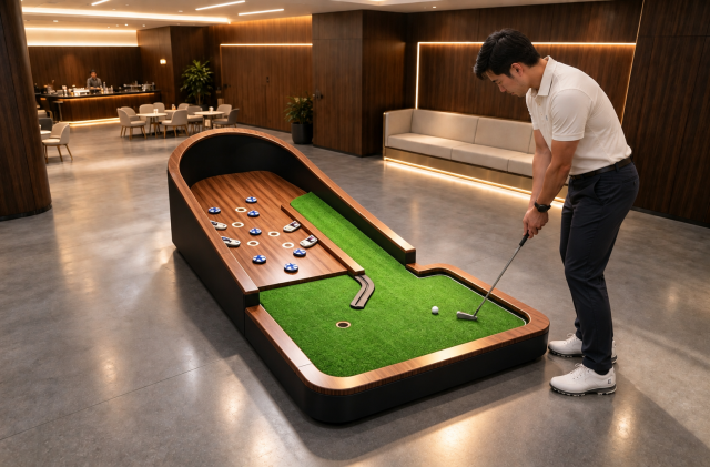 Customized Obstacle Golf Hole – Indoor Mini Golf Hole