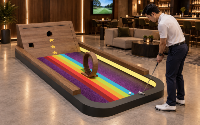 Golf Parkour Hole – Indoor Mini Golf Hole