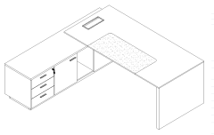 Leo's desk
