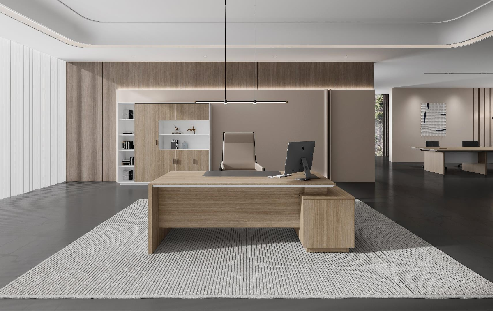 Leo's desk