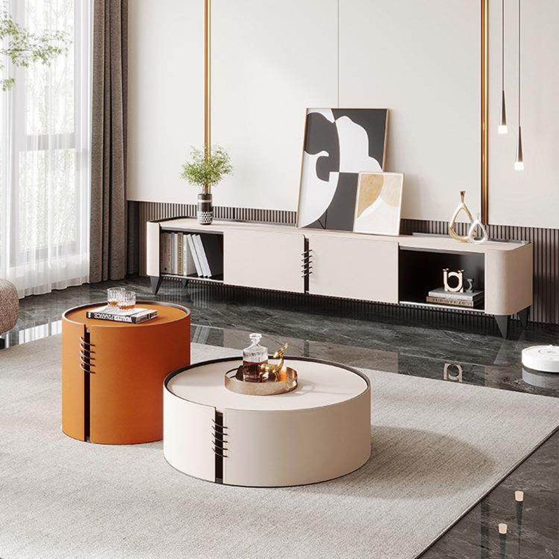 Round coffee table combination 2