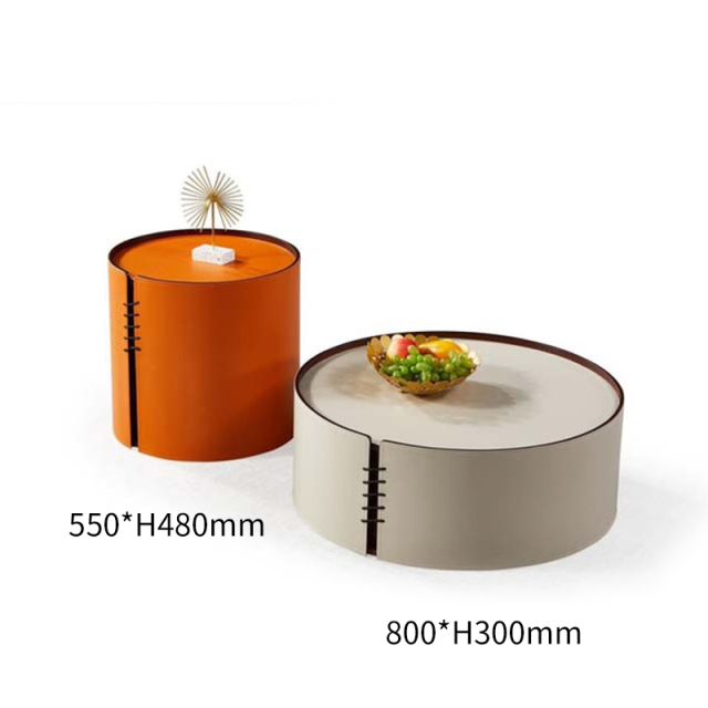 Round coffee table combination 2
