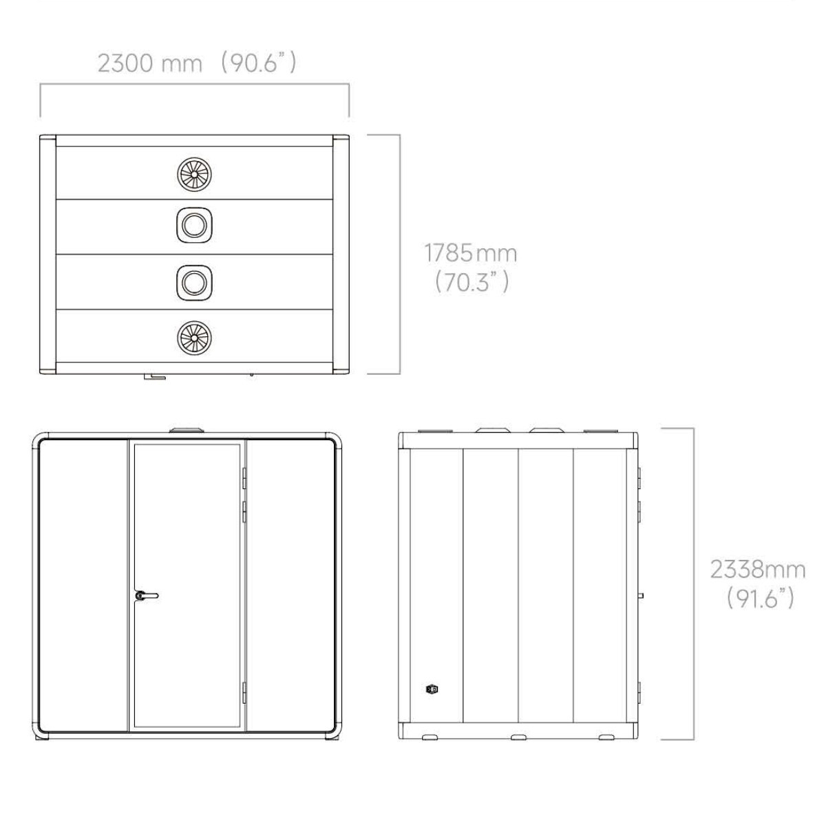 Soundproof Booths（L Premium）