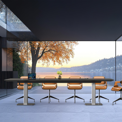 Electric lift conference table