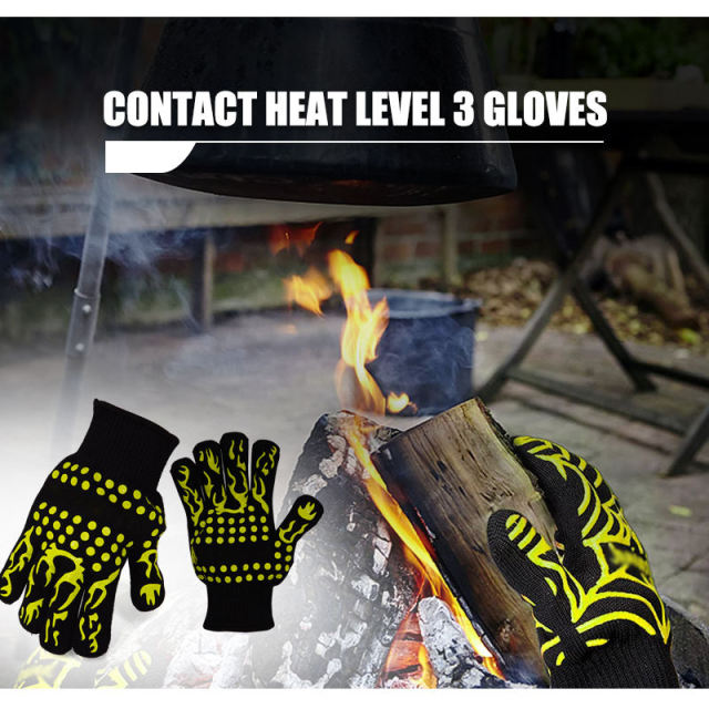 Contact Heat level 3 Work Construction Gloves