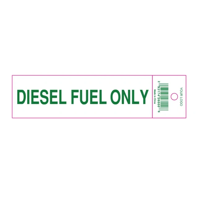 Heavy Duty Die-sel Furl Only Truck Decal Self Adhesive
