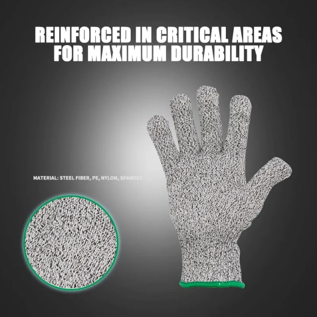 ANSI Cut Level 5 Work Construction Gloves