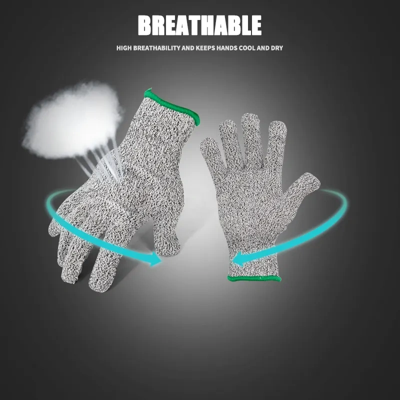 ANSI Cut Level 5 Work Construction Gloves