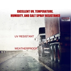 Heavy Duty American Flag Truck Decal Sign Self Adhesive