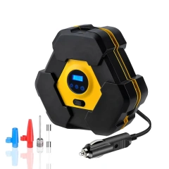Digital Tire Inflator With LED light Wireless Car Tyre Compressor