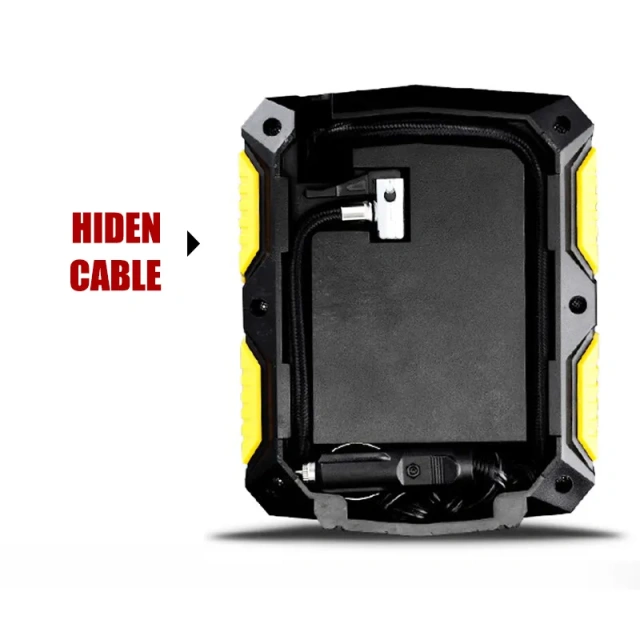 Digital Tire Inflator With LED light Wireless Car Tyre Compressor