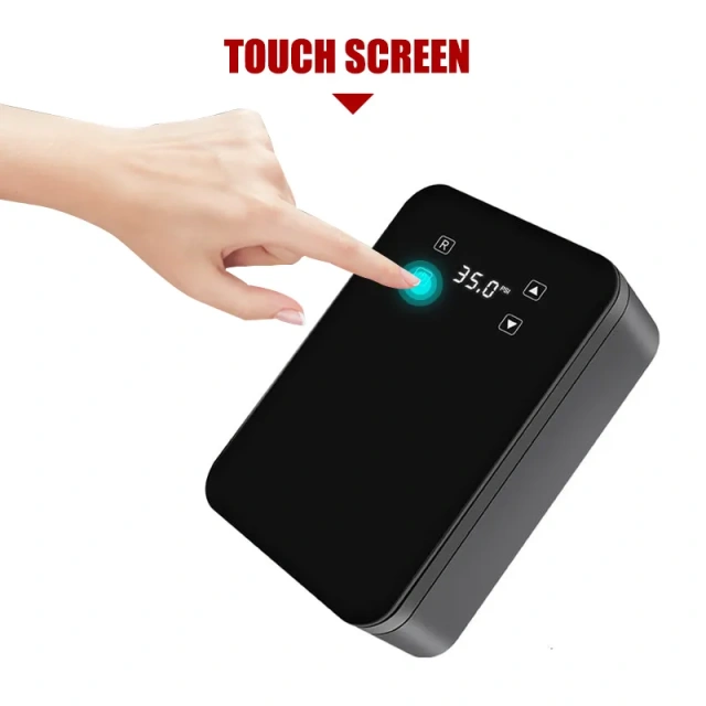 Touch Screen Digital Tire Inflator With LED light Wireless Car Tyre Compressor