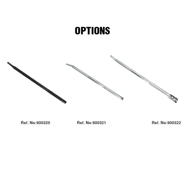 36 Inches Black Winch Bar