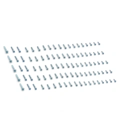 Screw assortment 95pcs multi-layer gavanizztion 304 Stainless Phillips Head Wood Screws