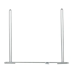 Anti-Sail Mud Flap Bracket Holder Chrome Plated For Semi Truck or Trailers