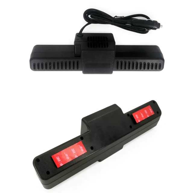 12v Car Heater Defroster Portable Windshield Defogger Fast Heating with Cigarette Lighter Plug