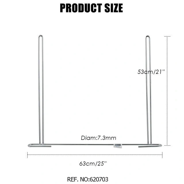 Anti-Sail Mud Flap Bracket Holder Chrome Plated For Semi Truck or Trailers