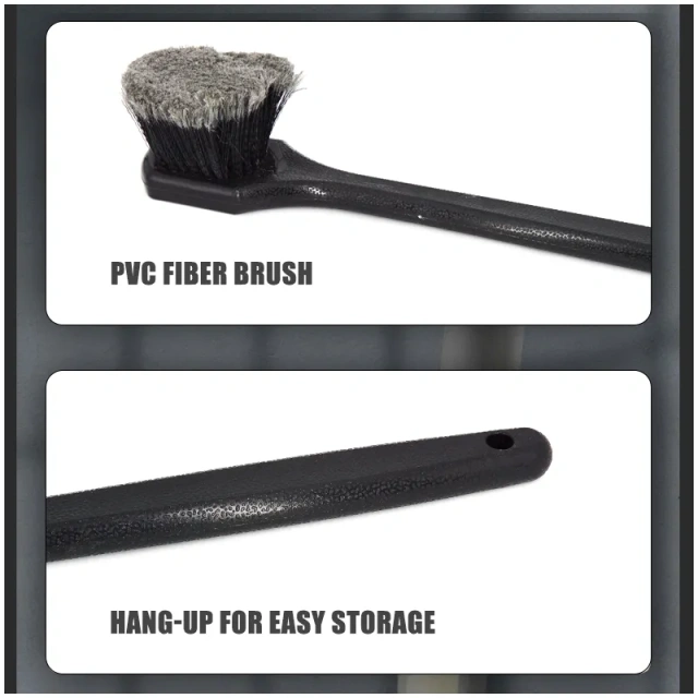 Long PP Handle Multi Scrubber Brush PVC Fiber