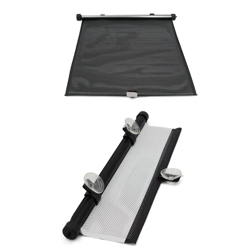 Retractable Car Roller Sunshade Car Window Shades for UV and Sun Glare Protection