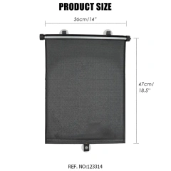Retractable Car Roller Sunshade Car Window Shades for UV and Sun Glare Protection