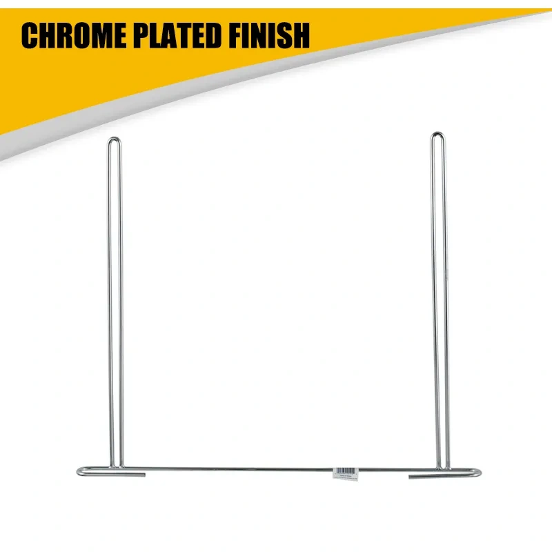 Anti-Sail Mud Flap Bracket Holder Chrome Plated For Semi Truck or Trailers