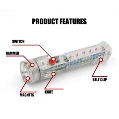 Multi-function Emergency Flashlight Warning Light LED Magnetic