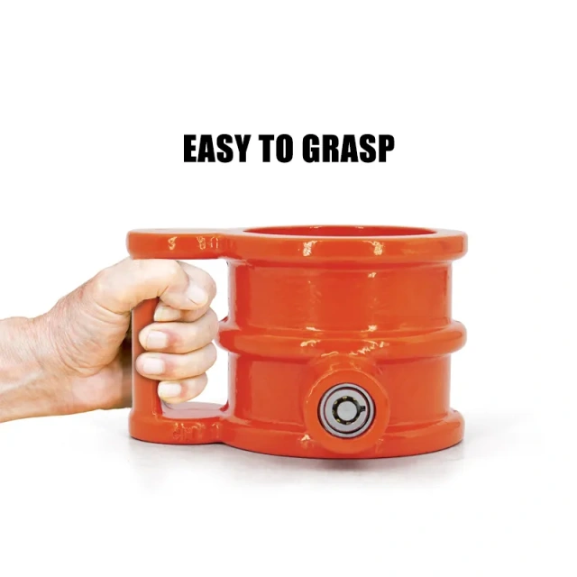 Heavy Duty 5th Wheel King Pin Lock Solid Steel With Handle Anti Theft for RVs, Trailers