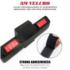 12v Car Heater Defroster Portable Windshield Defogger Fast Heating with Cigarette Lighter Plug