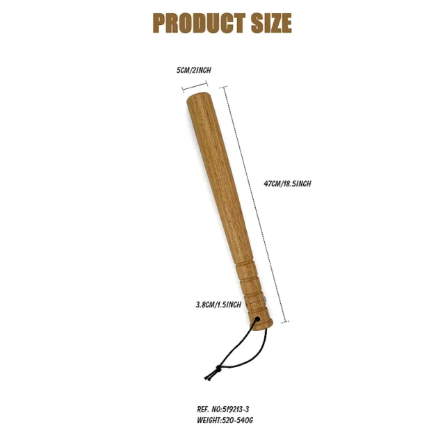 Tire thumper oak wood Tire knocker Tire checker