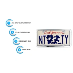 Custom license plate frame car plate holder license plate frame cover