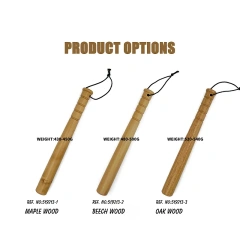 Tire thumper oak wood Tire knocker Tire checker