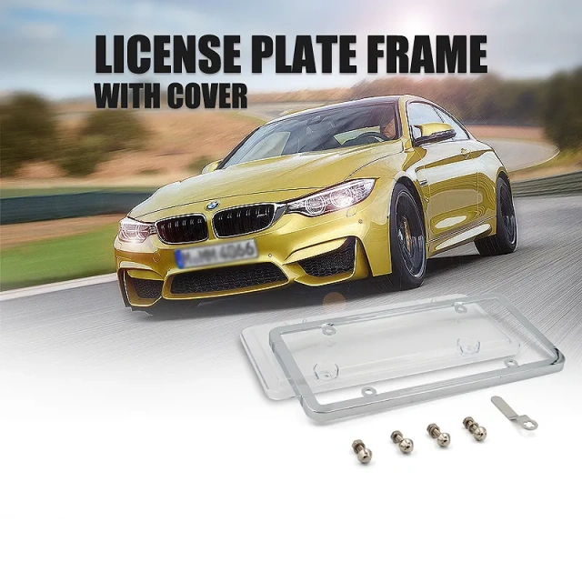 Custom license plate frame car plate holder license plate frame cover