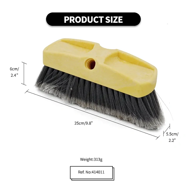 Body Suds & Wash Soft Brush Car Wash Brush Head Soft Bristle Auto RV Truck Boat Washing Cleaning